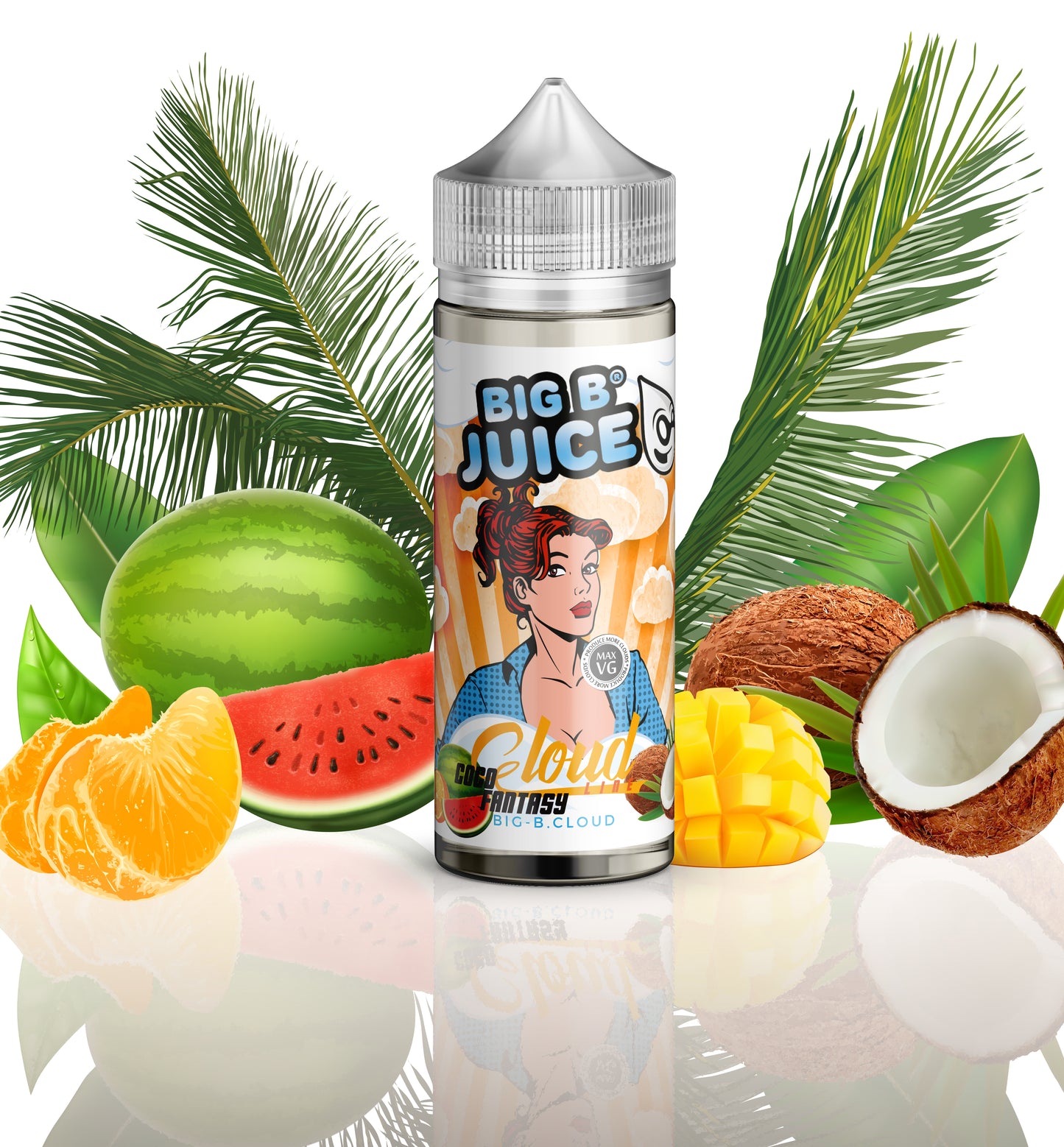 Big B Juice Cloud Line 100/120ml Shortfill