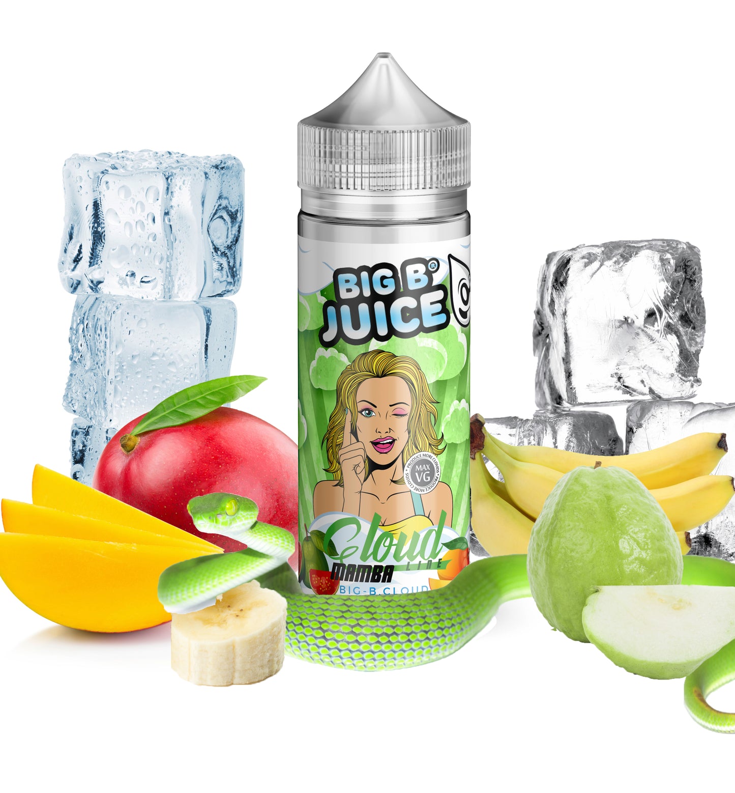 Big B Juice Cloud Line 100/120ml Shortfill