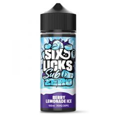 Six Licks 100/120ml Shortfill Liquid