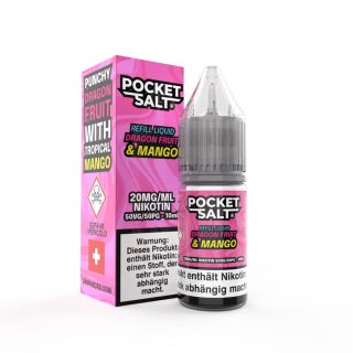 Pocket Salt 10ml/20mg Nikotin Salz Liquid von Drip Hacks