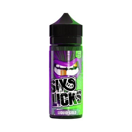 Six Licks 100/120ml Shortfill Liquid