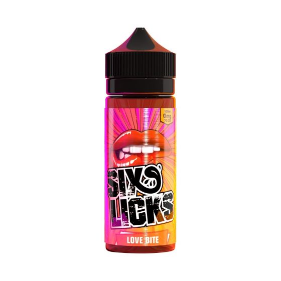 Six Licks 100/120ml Shortfill Liquid