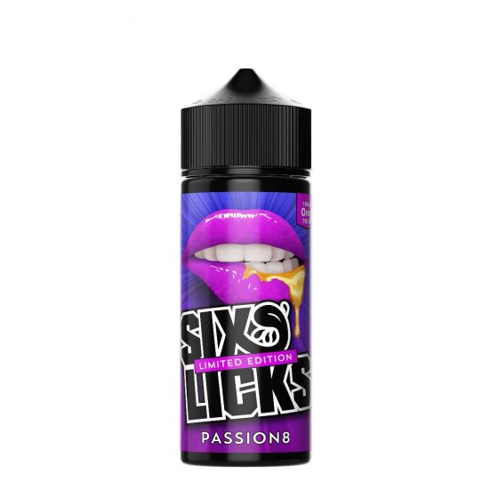 Six Licks 100/120ml Shortfill Liquid