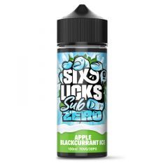 Six Licks 100/120ml Shortfill Liquid