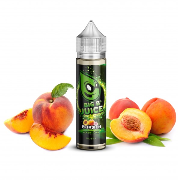 Peach - Accent Line 50ml/60ml Shortfill by Big B Juice