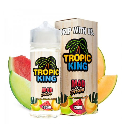 Tropic King - Mad Melon 120 ml Shortfill