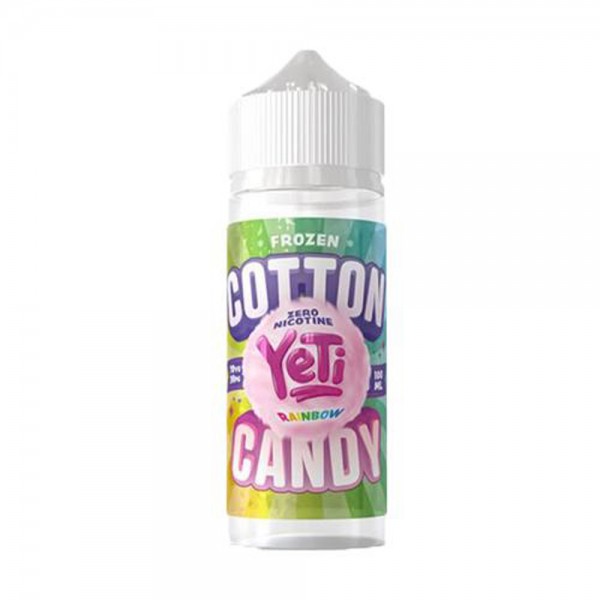Rainbow - Cotton Candy Frozen von Yeti 100/120ml Shortfill