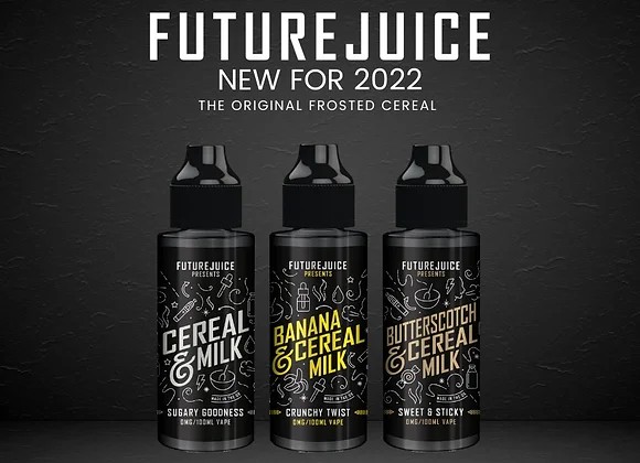 Butterscotch & Cereal Milk 100/120 ml Shortfill by Future Juice Labs