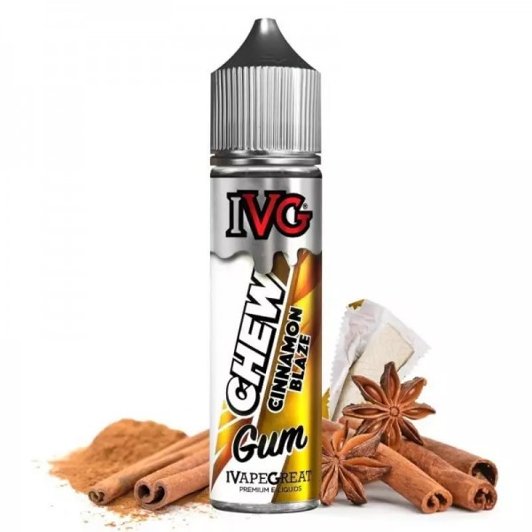 Chew Cinnamon Blaze 50ml/60ml Shortfill by IVG