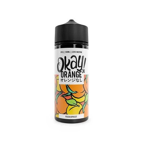 Okay Orange - Peach & Apricot 100/120ml Shortfill