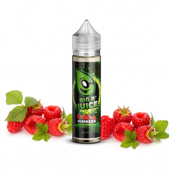 Raspberry - Accent Line 50ml/60ml Shortfill by Big B Juice