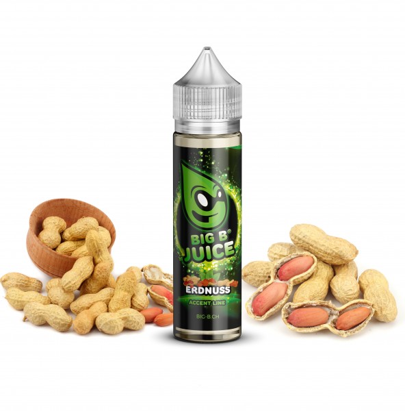 Peanut - Accent Line 50ml/60ml Shortfill by Big B Juice