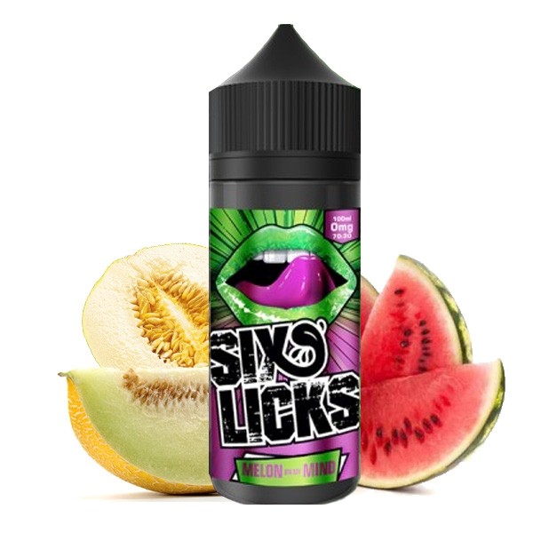 Six Licks -Melon on my mind 100ml Shortfill