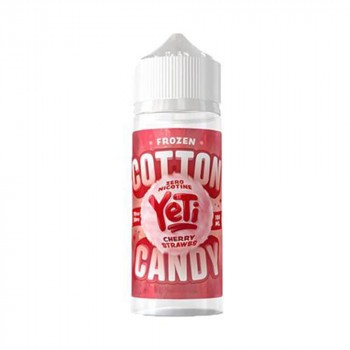 Cherry Strawbs - Cotton Candy Frozen von Yeti 100/120ml Shortfill
