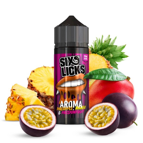 Six Licks - Pineapple Mango Passionsfruit Longfill