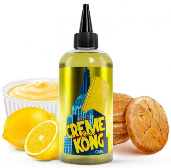 Lemon - Creme Kong - 200/240 ml Shortfill by Joe's Juice